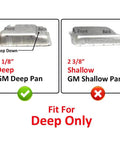 4L60E Transmission Solenoid Valve A And B Kit With Filter Gasket For 1998 And Up GM Trucks Chevy Pontiac Buick GMC Fits 4L60E 4L65E And 4L70E Transmissions Easy Install For A Smooth Shifter deep GM transmission pan fit guide