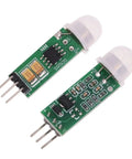 Mini Infrared PIR Motion Sensor Module For Precise Body Switch Sensing, New 2025 Arrival, green PCB with white dome lens