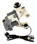 Washer Drain Pump Assembly OEM Part Replaces DC97-19289B Fits Front Load Washers Black Durable Replacement For Reliable Performance And Easy DIY Repair.