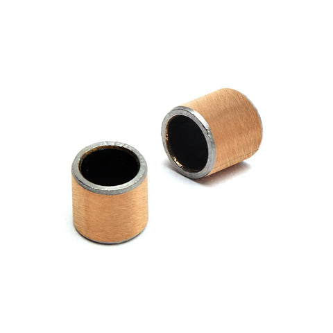 Two Ten Pack Heavy Duty Oilless Bushing Sleeve Bearings with Zero Sweat Maintenance Free Design and Built Tough Carbon Steel Core.