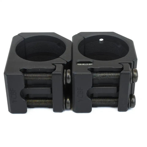 34mm Scope Rings With Leveling Kit 0 MIL 0 MOA 1 Inch Height Built Tough Durable Metal Alloy Secure Mounting