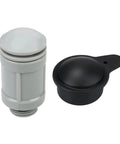 Air Jet Valve And Cap Replacement For Above Ground Pool Inlet OEM Part 12363 12373 showing valve and black cap