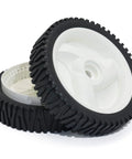 2 Pack 8 Inch Front Lawn Mower Wheels For Push Mower Replacement, Heavy Duty One Half Inch Bore, 8 Inch By 1.75 Inch Tread