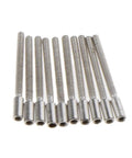 20 Pieces Watch Stem Extenders For 0.9mm Thread And 11.5mm Length Metal Winding Stems For Repairing Broken Crowns DIY Watchmaking Gear