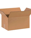 Heavy Duty 16 X 10 X 8 Inch Corrugated Shipping Boxes For Moving And Storage open cardboard packing crate.
