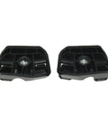 Shop Grade Pair Front Fender Brackets Support Holders No Hassle Fit Tesla Model Y 2020 To 2023 Swaps 1493772 1493773 black plastic mount holders.