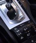 Center console with installed Set Of 2 Center Console Side Storage Boxes For Porsche Cayenne 2011 2018, Slim Car Organizer Trays