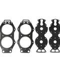 Solid Power Head Gasket Kit For 2T V4 Boat Engines Fits Outboard Shift Mechanisms Up To 130 HP Replaces 6E5-W0001 set of four gaskets