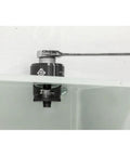 2 Inch Conduit Size Standard Round Knockout Set with knurled grip punch in use, showing laser markings for quick identification and USA made die.