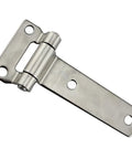 Solid Forged Stainless Steel T Shaped Container Hinges, Highly Polished Marine Grade 304 Stainless, heavy duty hinge