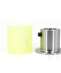 Bead Roller Offset And Tipping Dies With Polyurethane Wheel For Sheet Metal Fabrication, 22mm Shaft, CR12 Steel, 90 Degree Bends