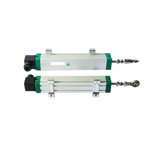 Industrial Grade Linear Displacement Sensor With Pull Rod Potentiometer For Injection Molding And Printing Machines, 50 To 225mm Travel, Electronic Ruler Transducer, LWH Style, CE Certified, 2 Year Warranty, Shop Floor Ready displayed in front view