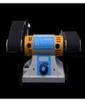 Kickass Desktop Belt Sander And Engraving Machine Featuring Rock Solid 750W High Power Motor with dual sanding belts and control panel.