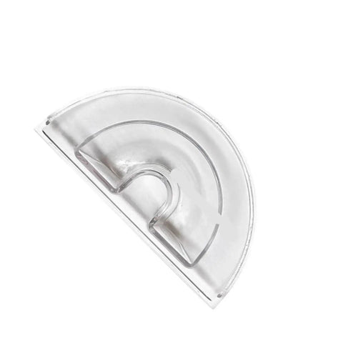 Water Tank For Coffee Machines With Lid, Compatible With Nespresso And Creatista Plus J520, curved transparent lid