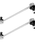 2 Pack Front Stabilizer Sway Bar Links for Toyota Avalon Camry Solara Venza Highlander and Lexus RX ES Models Fits RX330 RX350 RX350L RX400h RX450h RX450hL 2001 to 2022, silver steel