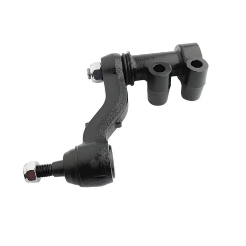 Idler Arm And Pitman Arm Kit For Chevy Silverado 2500 HD 3500 HD 2011 To 2023 Heavy Duty Steering Upgrade With Premium Materials For Rock Solid Handling Durable Replacement Smooth Quiet Steering black steel kit