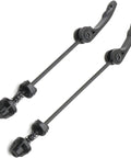 Mountain Bike Quick Release Skewers Front And Rear 145mm And 180mm Pair Black CNC Machined Alloy Levers for Road and MTB Wheels
