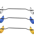 Inflatable Stabilizer Kit For Canoe And Kayak, Portable PVC Outrigger With Lightweight Build, Easy Setup, Yellow, White, Blue