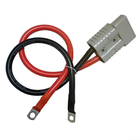 Heavy Duty Fifty Amp Ev Charging Pole Connector featuring tinned copper wire and silicone cord for reliable connections.