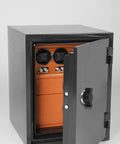 Beefy Heavy Duty T Handle Lock Zinc Alloy Cabinet Latch installed on distribution box for secure access