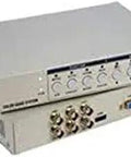 GEM 5MP Real Time 4x4 CCTV Quad Processor For HDTVI CVI And AHD Rigs With Color Quad Four Video Inputs Table Mount Design
