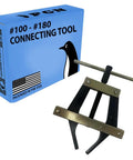 Roller Chain Connecting Tool For 100, 120, 140, 160, 180 Pitch Chains with box, compact chain breaker in carbon steel