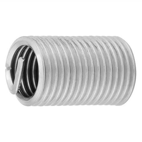 100 Piece M7x1 Wire Thread Inserts Kit For Thread Repair Self Tapping Sleeves Assortment To Reinforce Damaged Threads In Lightweight Metals Fast Install And Easy Disassembly For Longer Life Pro Grade Build, stainless 304 insert