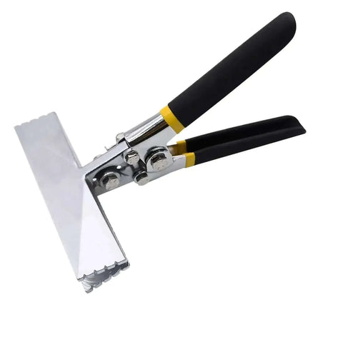 Sheet Metal Bending Pliers Hand Seamer Pro Grade Wide Jaw For 80mm Elbow And 150mm Straight Bends, Heavy Duty High Strength Steel
