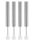 4 Pack Soft Close Trash Can Dampers Piston Lid Support Hinges Replacement For Home Kitchen Office Durable Steel And Plastic Mechanism