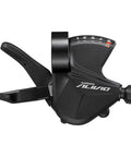 Alivio SL M3100 9 Speed Mountain Bike Shift Lever Right Hand Band On Black Mega9 Compatible Rapidfire Shifter close-up