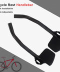 Clip On Aero Bars For Triathlon Bikes Carbon Fiber Handlebar Extender 360mm Ultra Light 350g 31.8mm Clamp TT Rest Bar