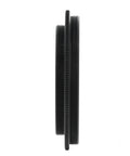 Side view of M56X0.75mm to M48X0.75mm Aluminum Adapter Ring for Telescopes and Cameras, highlighting thread detail and material.