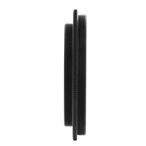 Side view of M56X0.75mm to M48X0.75mm Aluminum Adapter Ring for Telescopes and Cameras, highlighting thread detail and material.