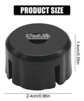Shifter Bushing Replacement For NV3550 NV5600 NV3500 Transmissions In GM Dodge Jeep Trucks And SUVs - Easy Install Plastic End Cap Bushing, Improves Shifter Feel And Precision, Reduces Slop, Durable And Reliable Performance. Black plastic end cap bushing, 2.4cm wide and 1.4cm tall
