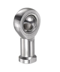 Hardcore M10 Rod End Bearing With Female Right Hand Thread Stainless Steel Build Includes Slick Jam Nut Drop Dead Accurate And Corrosion Proof For Heavy Load Auto And Truck Rigs, showcasing the stainless steel finish and design.