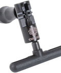 Heavy Duty BMX Chain Breaker Tool With Adjustable Support Screw And Pin Adapter, Built Tough For Precise Chain Breaking And Bike Maintenance, Black