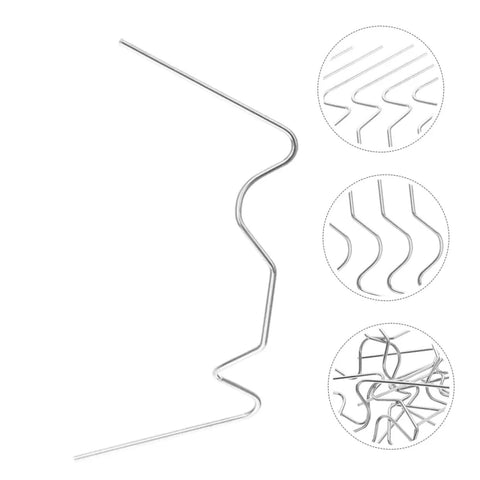 Greenhouse Glass Pane Clips W-Type 100 Pack Polycarbonate Garden Clips For Easy DIY Install And Repair Rust-Resistant W-Clamps For Durable Glass Panels