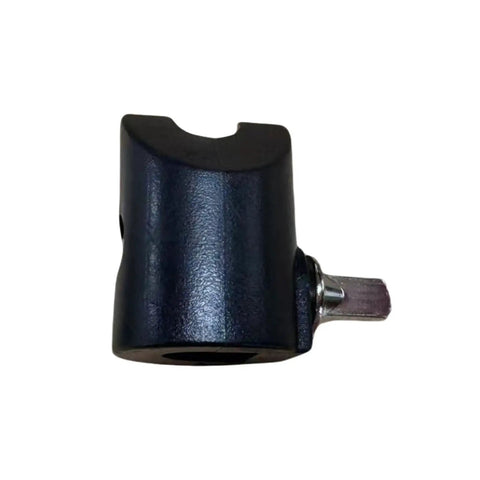 Heavy Duty Metal Electronic Drum Cymbals Arm Positioner Limiter stops rotation, black metal construction for reliable setup.