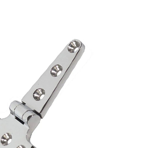 Rock Solid T Shaped Door Hinge Tee Hinge For Cabinets Bookshelves Windows Drawers And Outdoor Gates, aluminum, polished finish
