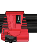 Hexagon 950 L Key Set With Ballpoint Hex Keys 9 Piece Long Arm BlackLaser Hardened Blades Built For The Pros Durability And Corrosion Protection