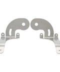 Left And Right Adjustable Stainless Steel Chrome Fog Light Mounting Brackets For Mini R50 R52 R53 2001 To 2006