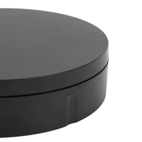 Top view of the base of the 3 In 1 Electric Rotating Display Stand With Smooth 360 Turntable And Remote for dynamic product photos.