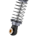 Close-up of 59mm Long Threaded RC Shocks Oil Dampers Upgrade For TRX4M TRX4MT 1/18 Crawler, showing aluminum body detail.