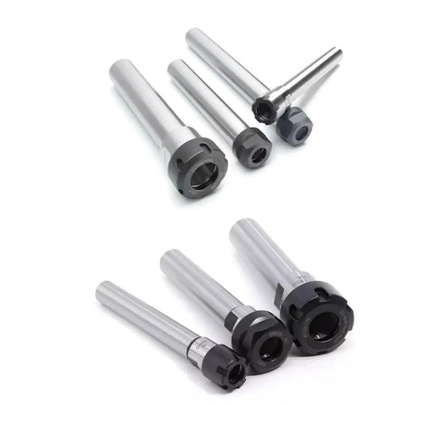 Heavy Duty ER Series Extension Rod For Milling Machines With Straight Shank Collet Adapter For C16 Tool Holder, steel collets