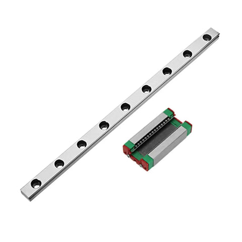 High Precision MGN7C Linear Guide Rail Kit With 150mm Miniature Slide Block For Smooth CNC Motion And Low Friction Build Projects That Rock, rail and block