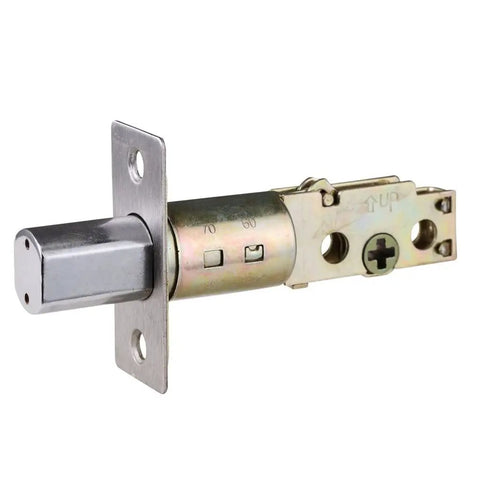 Straight Up Secure Smart Keypad Door Lock With Heavy Duty Single Deadbolt For Lockers And Safes, zinc alloy deadbolt, side view