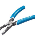 Wire Stripper Cutter Crimper Tool For 8 To 18 AWG Solid And 10 To 20 AWG Stranded Wire, Six Stripping Holes, Side Cut Design, USA Made