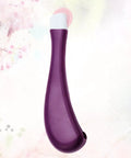 DIY Needle Threading Tool With Purple Scratch Wheel And Yarn Guide For Neat Stitches Even Pinhole Patchwork