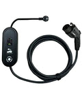 No Sweat Heavy Duty EV Charger Adapter Type 2 To Type 1 Cable 16 AMP EVSE Cord IP67 with digital display and 3.5m length.