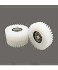 3 Piece Nylon Helical Planetary Gear Set With 8mm Bearings For E Bike Motors Durable White 36T Gear Kit Replacement For Motorcycle